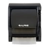 Alpine Industries Manual Lever Roll Paper Towel Dispenser, Black ALP454-ECO-TBLK